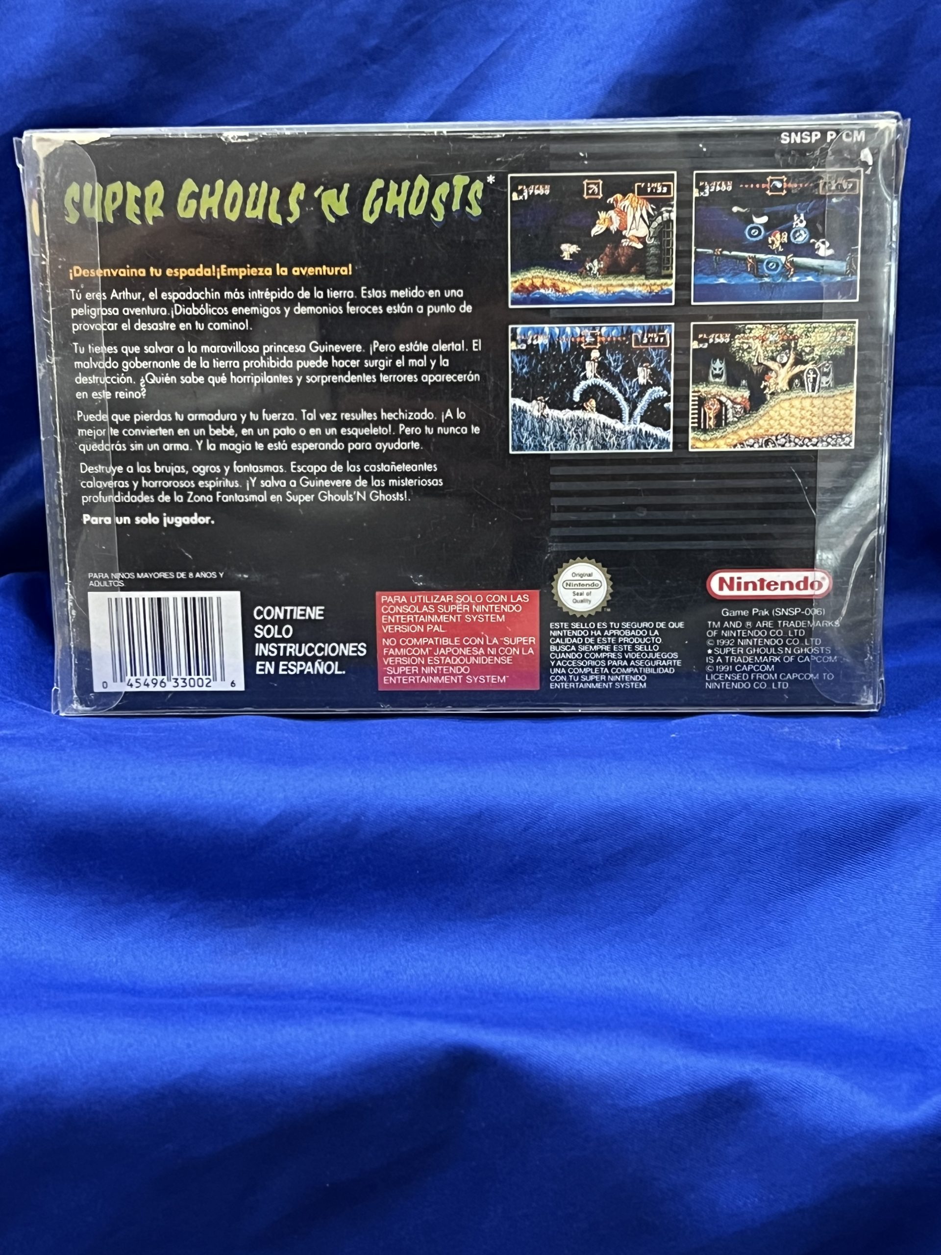 super ghouls n ghosts (videojuegos 180 euros)
