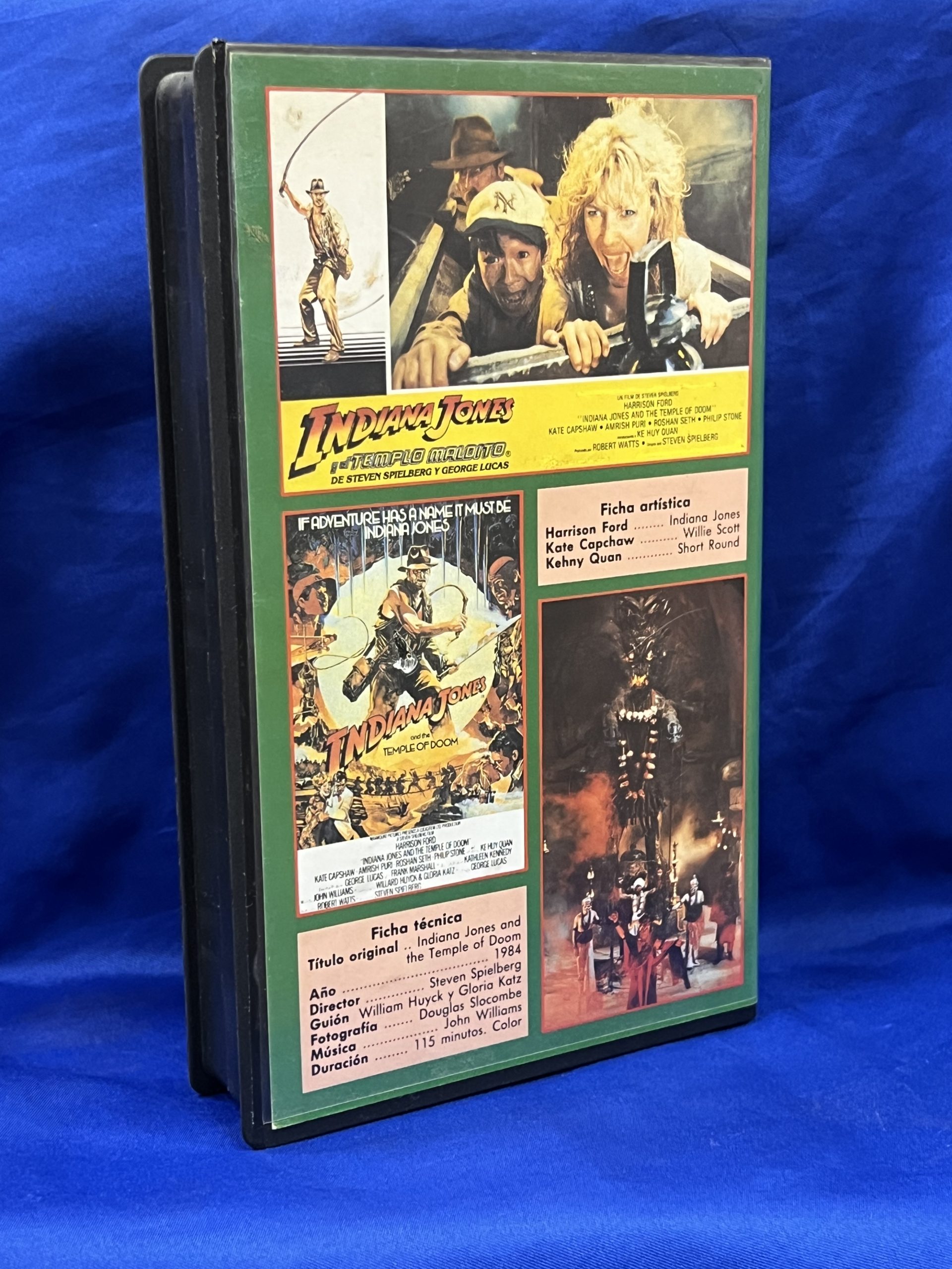 Indiana jones y el templo maldito (Cine-VHS)
