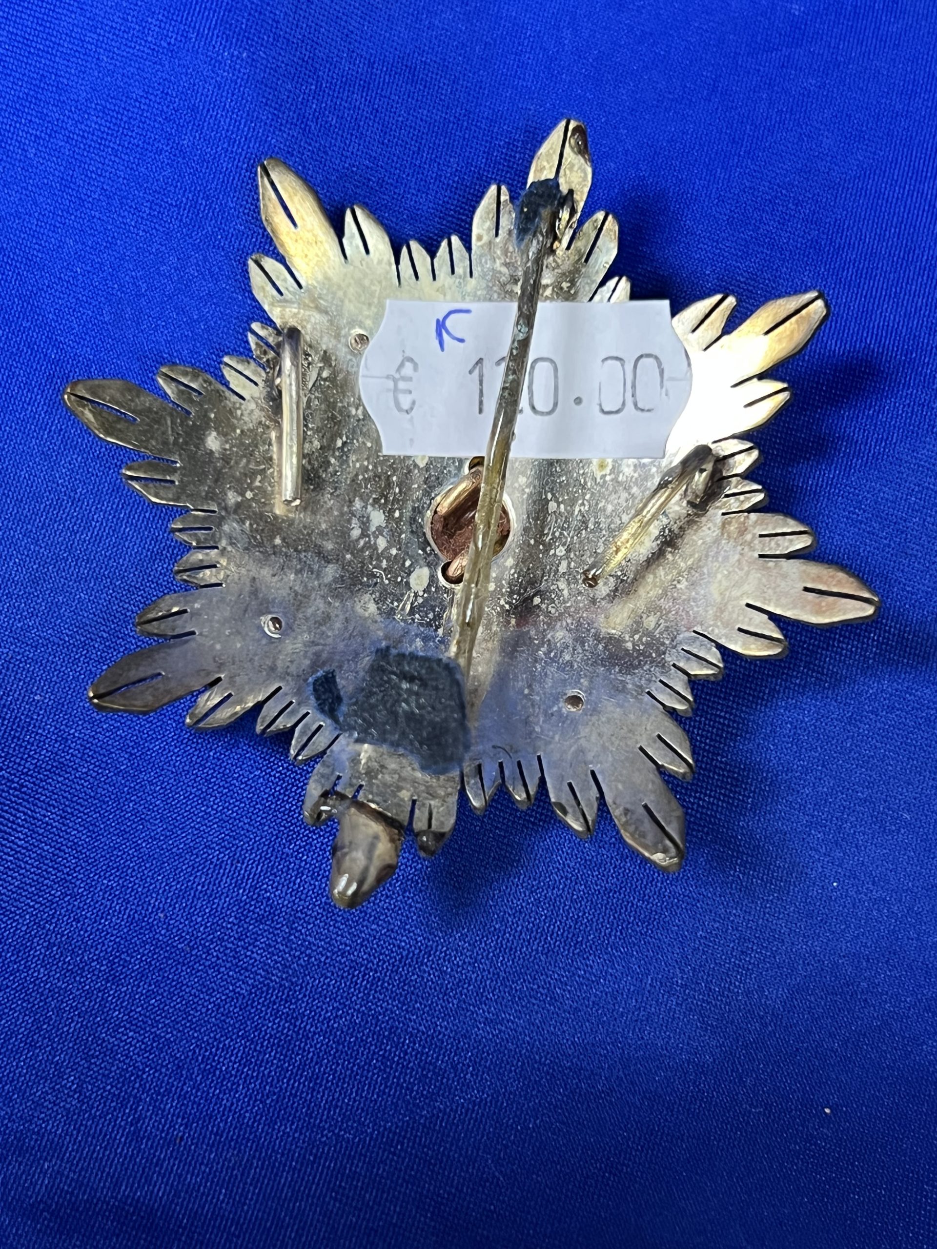 PLACA DEL MÉRITO NAVAL DISTINTIVO BLANCO (Articulos Militares-medallas)